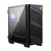 Корпус MSI MPG VELOX 100P AIRFLOW Black Mid-Tower ATX/Micro-ATX/Mini-ITX без БП Tempered Glass 3x120mm + 1x120mm ARGB