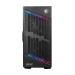 Корпус MSI MPG VELOX 100P AIRFLOW Black Mid-Tower ATX/Micro-ATX/Mini-ITX без БП Tempered Glass 3x120mm + 1x120mm ARGB