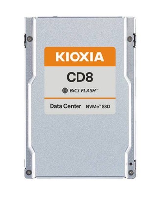 Твердотельный диск 15360GB Toshiba Kioxia Data Center CD8-R, 2.5",15mm, BiCS FLASH, SIE, PCIe 4x4 [R/W - 6600/6000 MB/s]