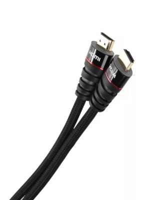 Кабель HDMI 19M/M ver. 2.0 черные коннекторы, 1.8m VCOM Blister