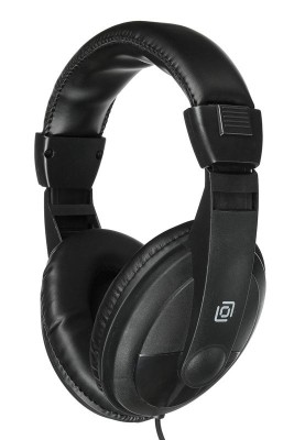 Наушники мониторные Oklick HP-M211V 1.8м черный проводные оголовье (HP-M211VB) Oklick HP-M211VB