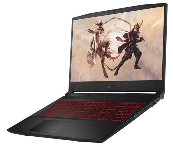 Ноутбук MSI Katana GF66 12UGS-483 (QWERTZ) 15,6" FHD 144Hz, Intel Core i7-12700H, 16Gb, 512Gb SSD, no ODD