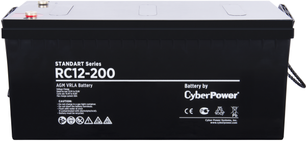 Аккумуляторная батарея SS CyberPower RC 12-200 / 12 В 200 Ач CyberPower Standart Series RC 12-200