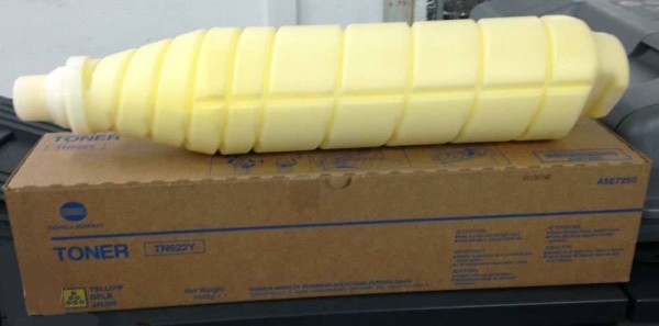 Тонер Konica-Minolta bizhub PRESS C1085/C1100 желтый TN-622Y A5E7250