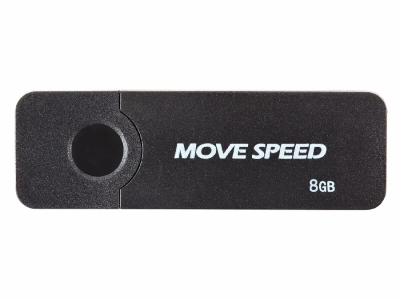USB2.0 8GB Move Speed KHWS1 черный Move Speed U2PKHWS1-8GB