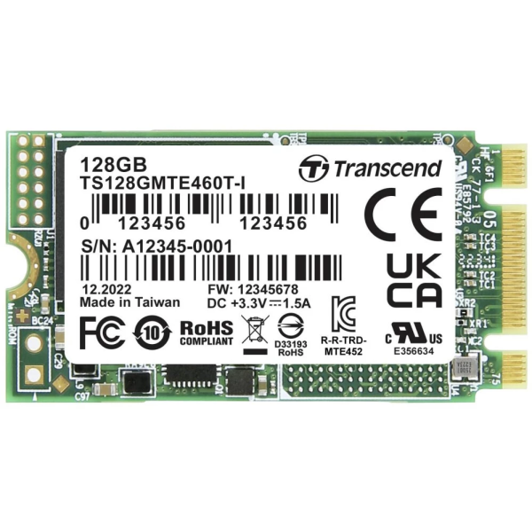 Твердотельный накопитель Transcend TS128GMTE460T-I
