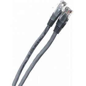 Патчкорд литой "Telecom" UTP кат.5е 7,5м серый