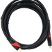 Кабель HDMI 19M/M ver. 2.0 black red, 3m VCOM <CG525-R-3.0> VCOM HDMI (m) - HDMI (m) 3м