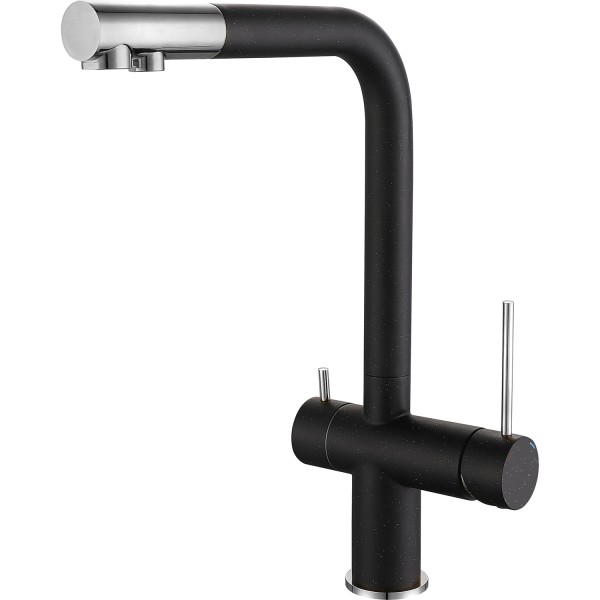 Смеситель RIVELATO Rivelato 1523513 nero cromo