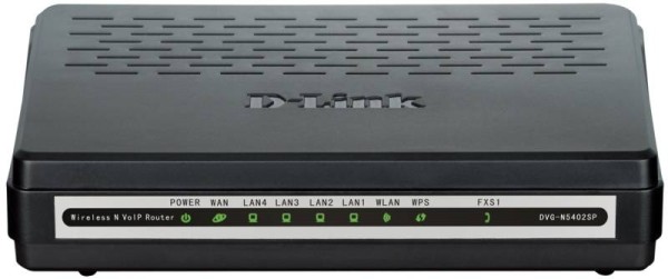 D-Link DVG-N5402SP/1S Беспроводной маршрутизатор с 1 FXS-портом