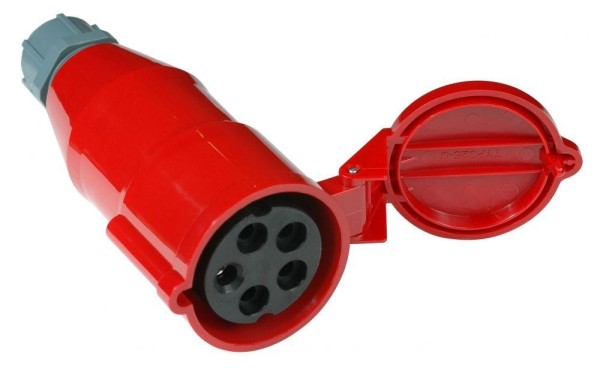Вилка LANMASTER LAN-IEC-309-32A3P/F