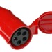 Вилка LANMASTER LAN-IEC-309-32A3P/F