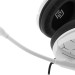 Наушники с микрофоном Oklick HS-L710G белый/черный 2м мониторные оголовье (1978693) Oklick 1978693