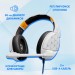 Наушники с микрофоном Oklick HS-L710G белый/черный 2м мониторные оголовье (1978693) Oklick 1978693