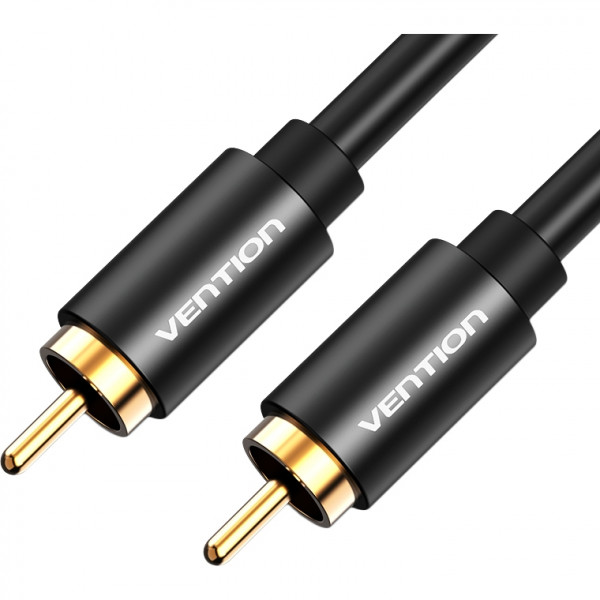 Кабель Vention аудио RCA M/RCA M - 2м Чёрный Vention VAB-R09-B200