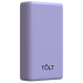 Портативный аккумулятор  TOLT Lit LT-LP10T, 10000mAh, 22,5W, fast charging and PD, violet TOLT LT-LP10T