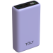 Портативный аккумулятор  TOLT Lit LT-LP10T, 10000mAh, 22,5W, fast charging and PD, violet TOLT LT-LP10T