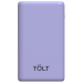 Портативный аккумулятор  TOLT Lit LT-LP10T, 10000mAh, 22,5W, fast charging and PD, violet TOLT LT-LP10T