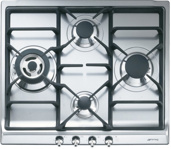 Встраиваемые газовые панели Smeg Smeg Classica SER60SGH3
