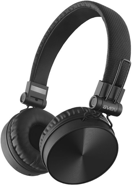 Беспроводные стереонаушники с микрофоном SVEN AP-B500MV, черный (Bluetooth) Sven AP-B500MV
