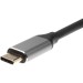 Кабель USB 3.1 Type-Cm --> HDMI A(m) 4K@60Hz,1.8m,Alum,iOpen(Aopen/Qust) <ACU423MC-1.8M> VCOM ACU423MC-1.8M
