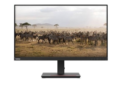 МОНИТОР 27" Lenovo ThinkVision S27e-20 Raven Black (IPS,1920x1080,4 ms,178°/178°,1000:1,+HDM, +VGA) (62AFKAT2EU)