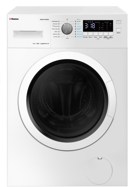 Полногабаритная стиральная машина HANSA WHN8141BSD2