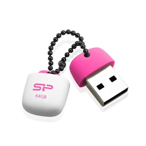 Флеш накопитель 8GB Silicon Power Touch T07, USB 2.0, Розовый