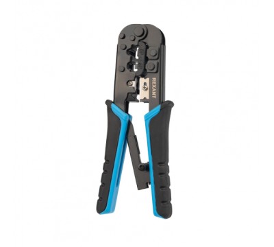 Клещи обжимные HT-568R (RJ-45, RJ-11, RJ-12(UTP)), 6P/8P, с фиксатором