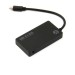 Кабель-адаптер  USB3.1 Type-CM --> 4*USB3.0 (F) VCOM <DH302C> VCOM DH302C