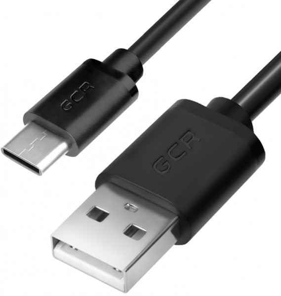 Greenconnect Кабель 0.3m USB 2.0, AM/CM, черный, 28/28 AWG, экран, армированный, морозостойкий, GCR-UC1AM-BB2S-0.3m, GCR-UC1 Greenconnect  USB 2.0 Type-AM - USB 3.2 Type-C (m) 0.3м