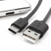 Greenconnect Кабель 0.3m USB 2.0, AM/CM, черный, 28/28 AWG, экран, армированный, морозостойкий, GCR-UC1AM-BB2S-0.3m, GCR-UC1 Greenconnect  USB 2.0 Type-AM - USB 3.2 Type-C (m) 0.3м