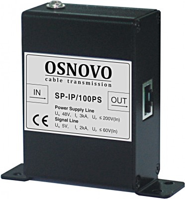Грозозащита OSNOVO SP-IP/100PS