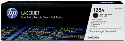 Тонер-картридж набор из 2 шт HP CE320AD