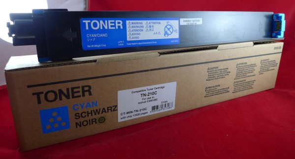 Тонер Konica-Minolta bizhub C250/252 TN-210C cyan 12K ELP Imaging®