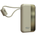 Портативный аккумулятор TOLT Lit KC16, 10000mAh, 22,5W, fast charging and PD, beige, CCC TOLT KC16