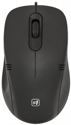 Defender #1 Проводная оптическая мышь MM-930 черный,3 кнопки,1200dpi Defender MM-930 черный