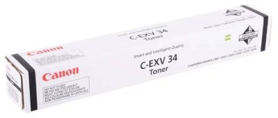 Тонер CANON C-EXV34 BK чёрный,  23 000 страниц