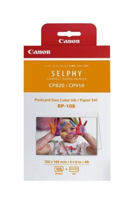 Набор Canon RP-108 Ink/Paper set для SELPHY CP1300/1200/910/820