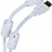 Кабель HDMI 19M/M ver 2.0, 5М, 2 фильтра, белый  Aopen <ACG711DW-5M> AOpen HDMI (m) - HDMI (m) 5м
