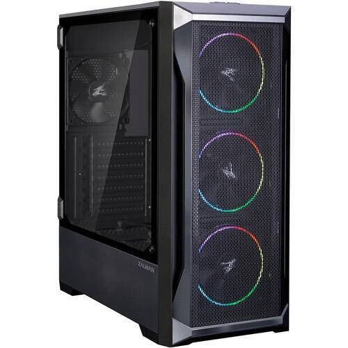 Корпус ZALMAN Z8 TG (2xUSB + USB 3.0, 2xAudio, 4x120мм FAN, прозрачная стенка-закаленное стекло, ATX, без БП)