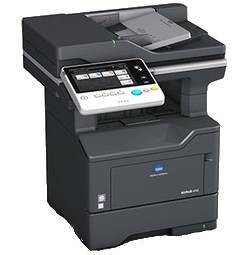МФУ Konica-Minolta bizhub 4052 монохромное, А4, 40 стр/м, дуп, автоп, сеть,50000 стр./мес, тонер 6K, 250GB HDD