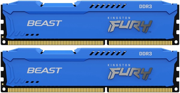 Память оперативная Kingston FURY Beast Blue KF318C10BK2/8