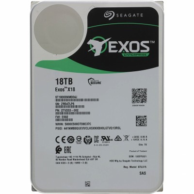 Жесткий диск Seagate ST18000NM004J