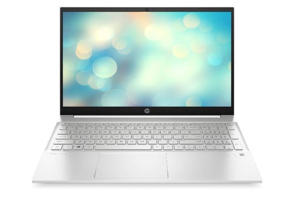 Ноутбук HP Pavilion 15-eh1015ur 15.6" FHD, AMD R5-5500U, 8Gb, 512Gb SSD, no ODD, Win10, белый
