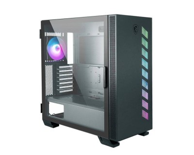 Корпус MSI MAG VAMPIRIC 300R Midnight Green Mid-Tower (ATX/mATX/Mini-ITX, без БП, Steel, Plastic, Tempered Glass, HD Aud
