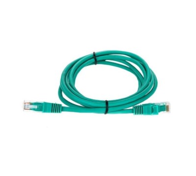 Патчкорд литой "Telecom" UTP кат.5е 2,0м зеленый
