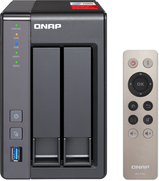 Сетевое хранилище без дисков QNAP TS-251+