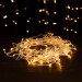 Гирлянда Гирлянда для улицы 100LED 220V, 3х0,7м, бахрома, коннект, теплый белый