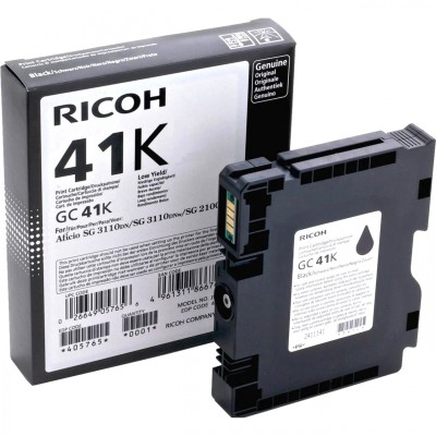 Картридж для гелевого принтера повышенной емкости GC 41K черный Ricoh 405761